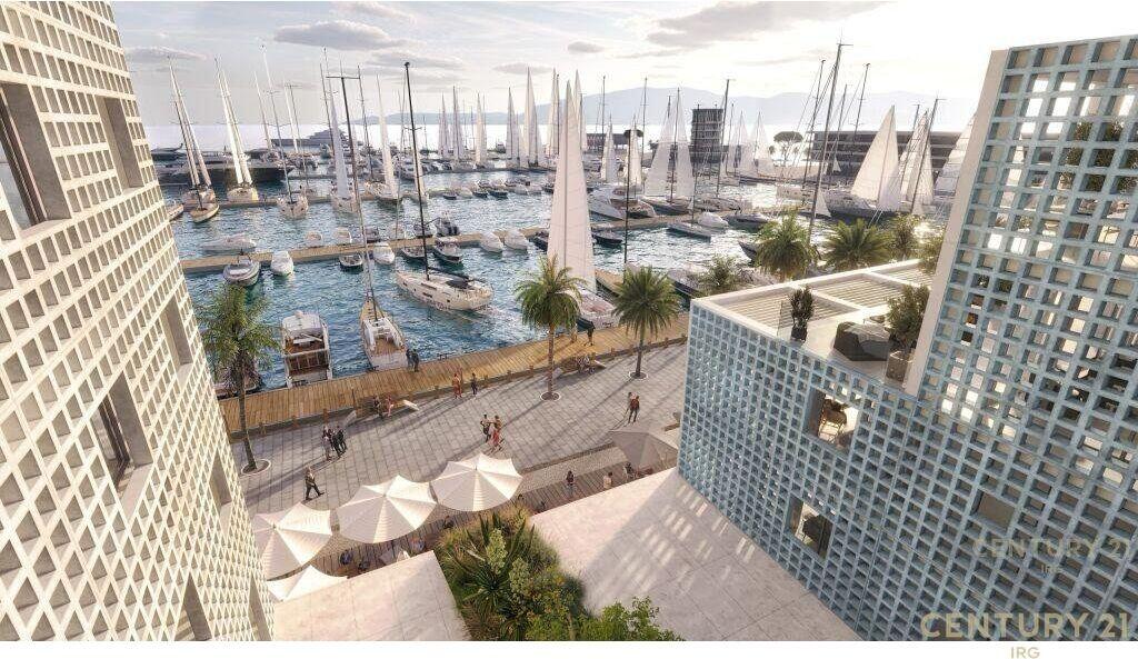 VENDESI APPARTAMENTO 1+1 CON VISTA MARE A VLORA MARINA