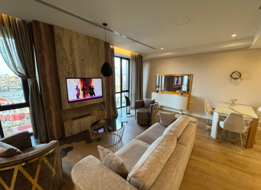 🏢 Apartament 1+1 – Kompleksi Park Gate, Rruga e Elbasanit
