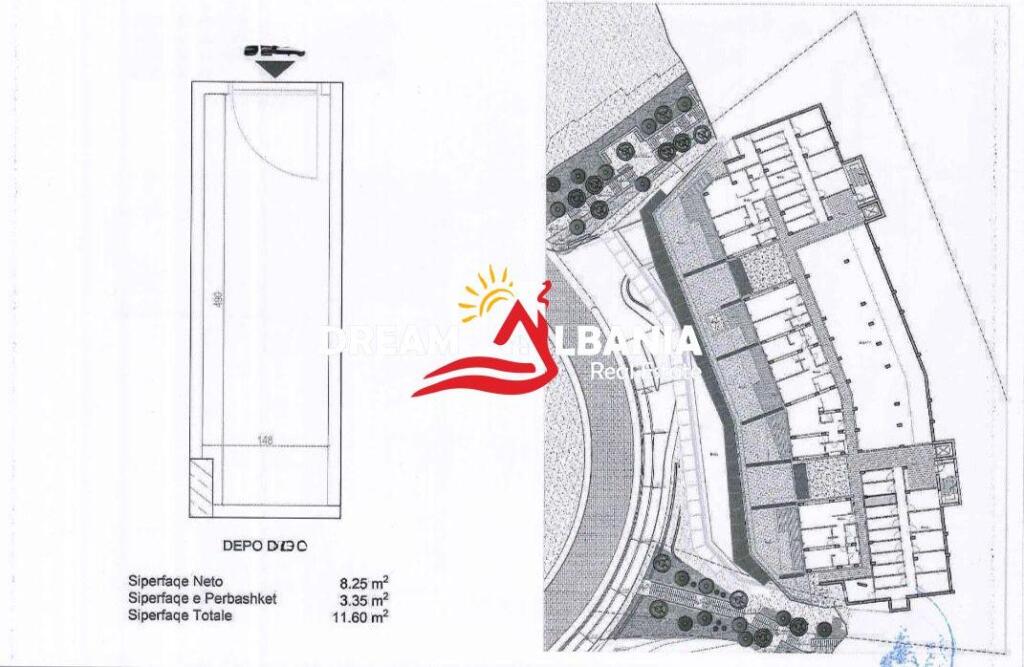 VENDESI Appartamento 2+1+Veranda+Parcheggio a Green Coast, Palas, Himare (ID 41212154)