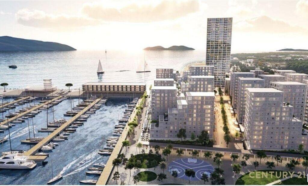 VENDESI APPARTAMENTO 1+1 CON VISTA MARE A VLORA MARINA