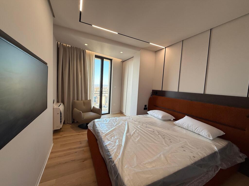 🏠Jepet me qira Apartament 1+1 📍Golden Tower Residence, Mine Peza ✨I investuar ne detaje, i pabanuar me pare 💶 Çmimi: 1200€