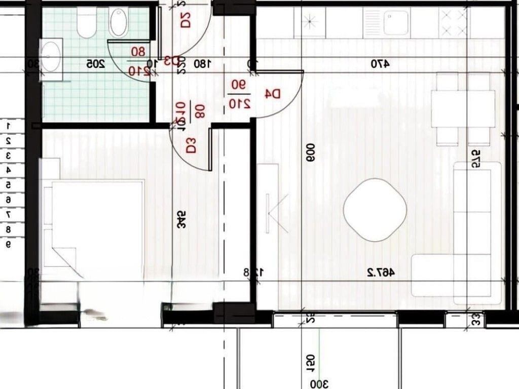 VENDIAMO APPARTAMENTO 1+1 VICINO ALL'EX CAMPO DELL'AVIAZIONE 95000 €