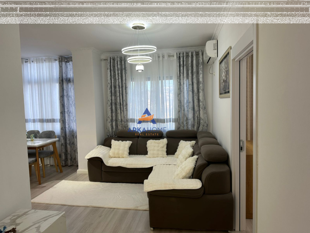SHITET APARTAMENT 1+1+BALLKON "KOMPLEKSI BRUCI 2007,PALLATET CABEJ " 95.000 EURO