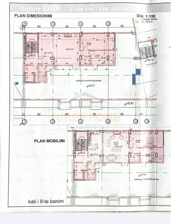 Apartment 2+1+2, for sale in Misto Mame, Tirana.