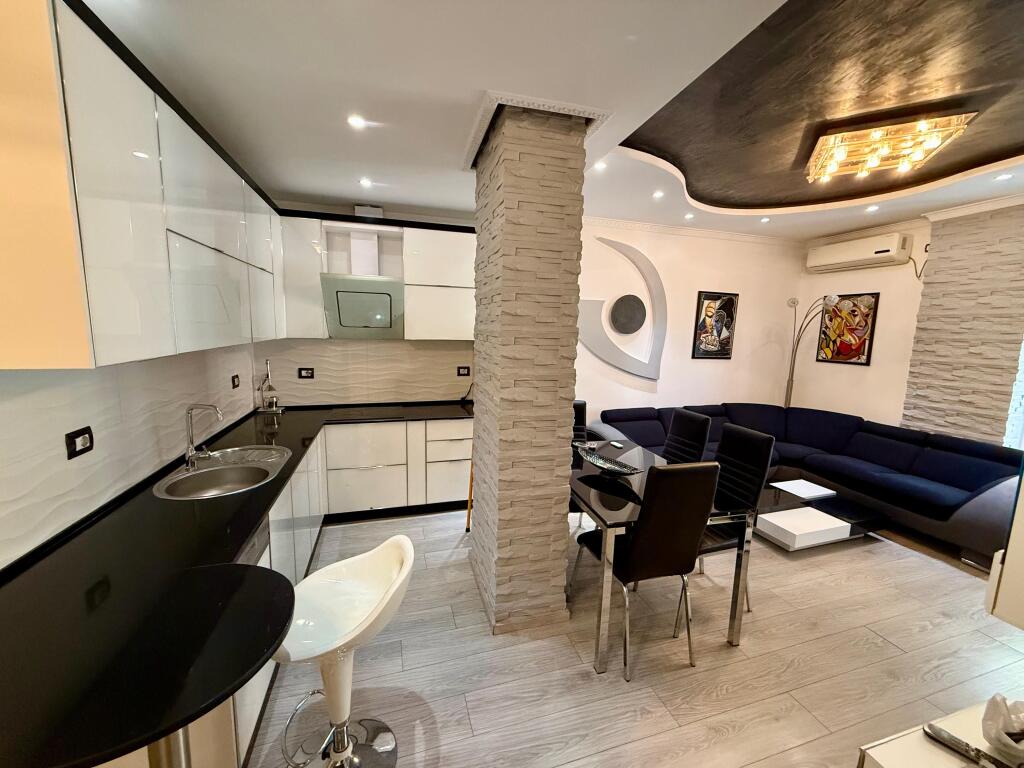 📣 SUPER RENT Apartment 1+1 With Balcony 📍 Near the Municipality Underpass 🛣️ "Shkelqim Fusha" Street ✨  🏢 New Building 🪜 2nd Floor (Residential, No Elevator) 🛋️ Furnished with Modern Conditions  💶 Price 600 Euro