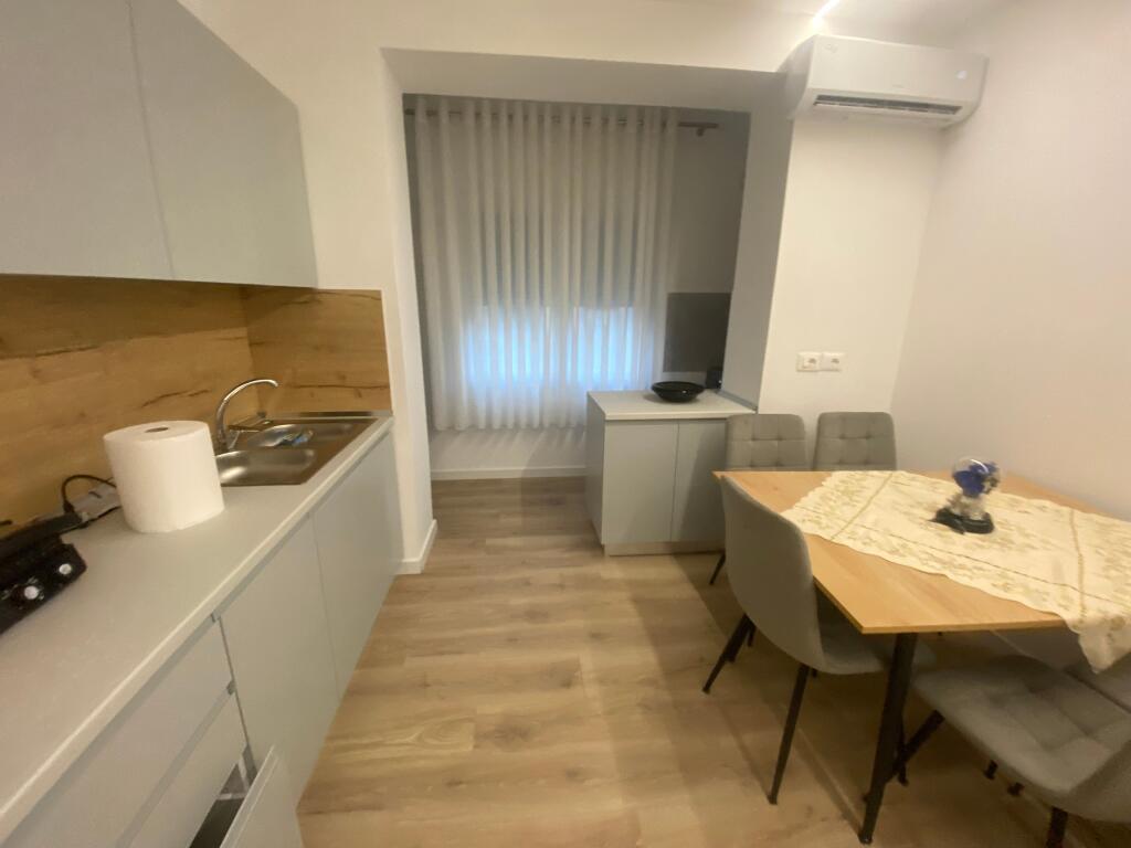 1+1,furnished at the former drr restaurant,price 500 thousand leke