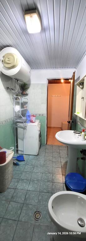 Tirane, apartment for rent, 3rd floor, 40,000 lek fully furnished negotiable (Rr. Halit Bega) near QSUT or United School or Bajram Curri School.