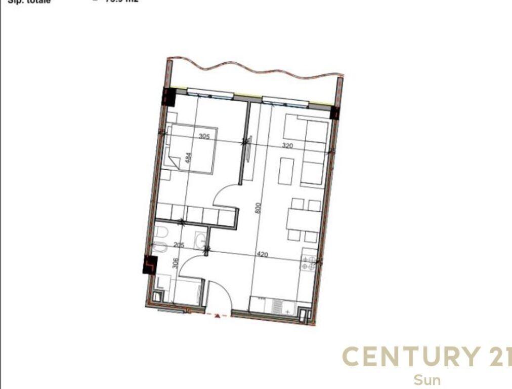 OCCASIONE! Appartamento in vendita 1+1 a Aluna Paskuqan! 77.600 €