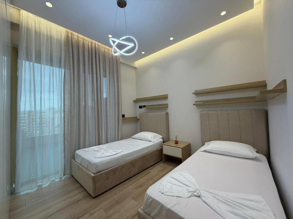 Apartment 2+1+Parking for rent at Golden Park Residence near Air Albania.