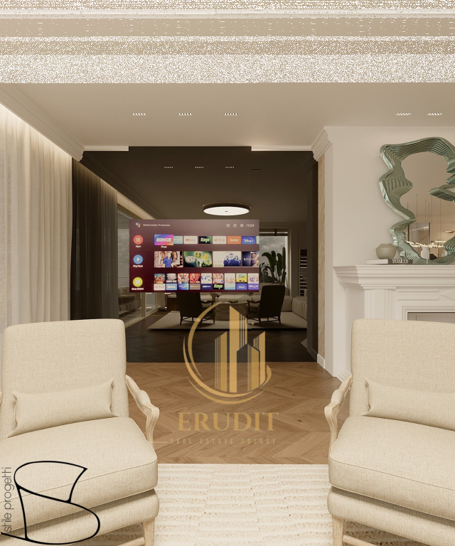 LUXURY PENTHOUSE FOR SALE 2+1 + 2 TOILETS  COLD WATER  WITH LARGE VERANDA