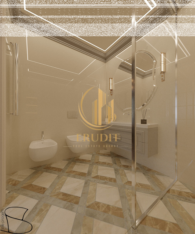 LUXURY PENTHOUSE FOR SALE 2+1 + 2 TOILETS  COLD WATER  WITH LARGE VERANDA
