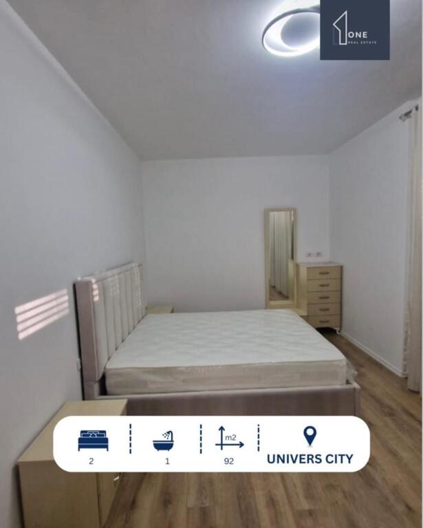 APARTAMENT 2+1 ME QERA, UNIVERS CITY