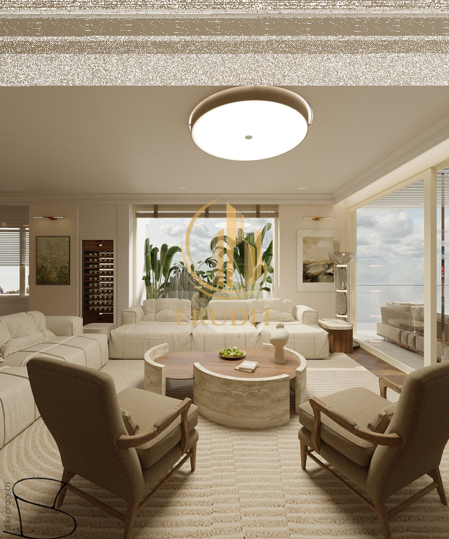 LUXURY PENTHOUSE FOR SALE 2+1 + 2 TOILETS  COLD WATER  WITH LARGE VERANDA