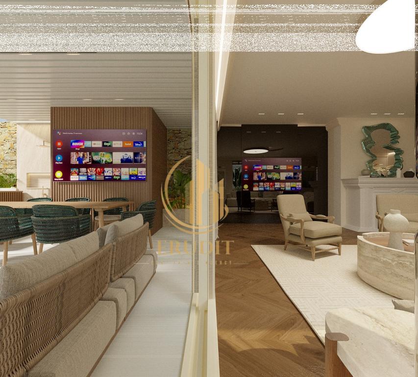 LUXURY PENTHOUSE FOR SALE 2+1 + 2 TOILETS  COLD WATER  WITH LARGE VERANDA