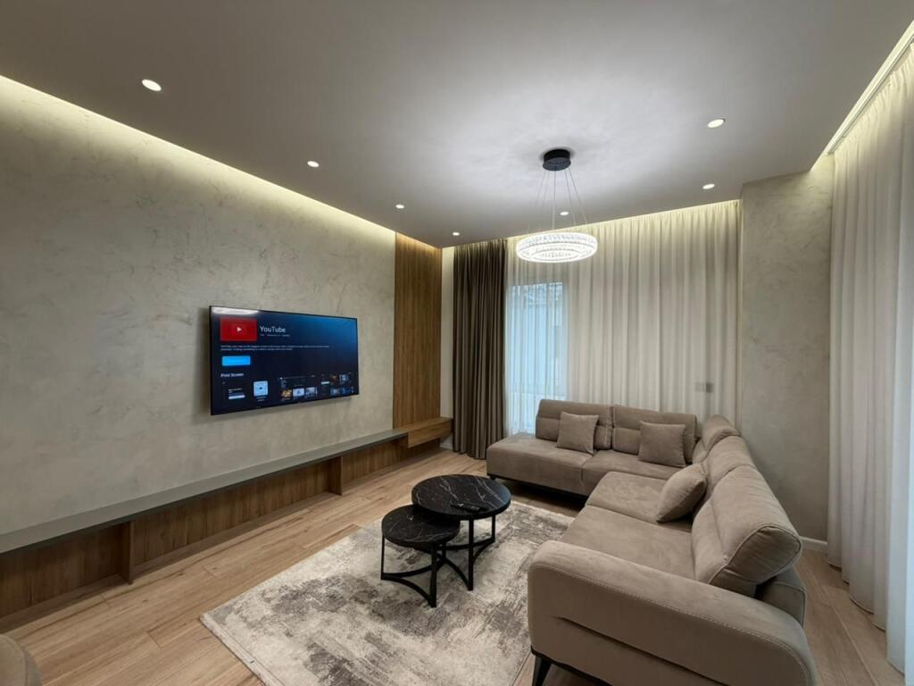 Apartment 2+1+Parking for rent at Golden Park Residence near Air Albania.