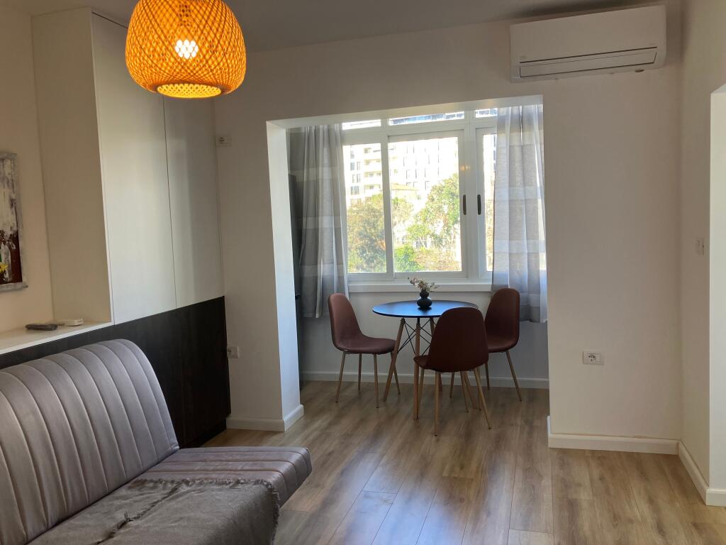 Studio apartment for rent for residence or Air Bnb  📍 Perfect location – near the Central Post Office, just a few steps from Skënderbej Square