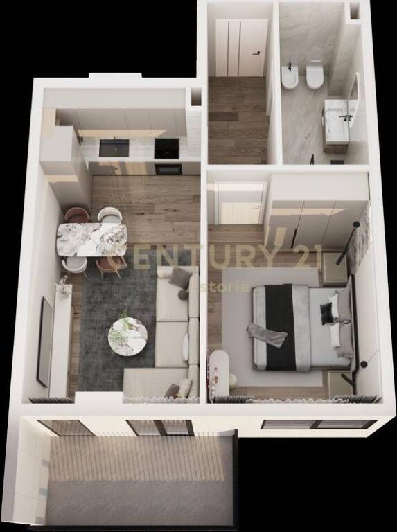 Vendiamo appartamento 1+1 nella residenza Phoenix – Yzberish
