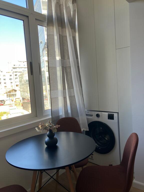 Studio apartment for rent for residence or Air Bnb  📍 Perfect location – near the Central Post Office, just a few steps from Skënderbej Square