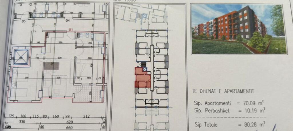 VENDESI APPARTAMENTO 2+1 PASKUQAN 88.300 EURO