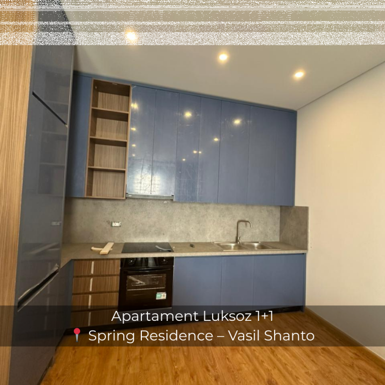 Appartamento in affitto 1+1 + posto auto 📍 Spring Residence – Vasil Shanto