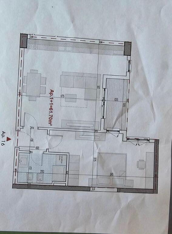 Appartamento 1+1 in vendita, Paskuqan