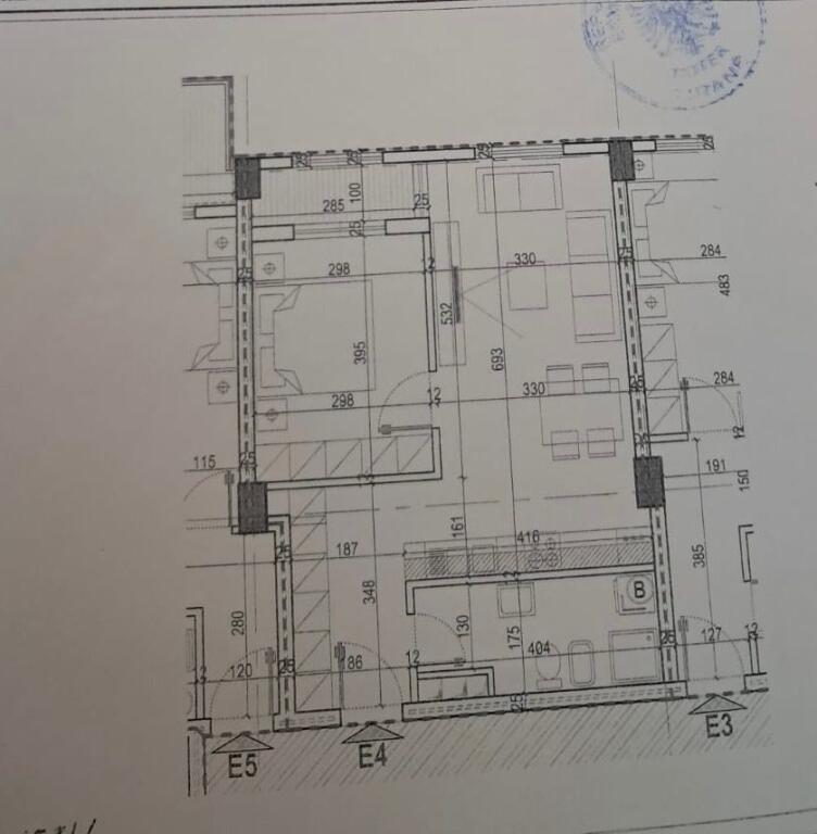 Apartament 1+1 per shitje ne Laprake