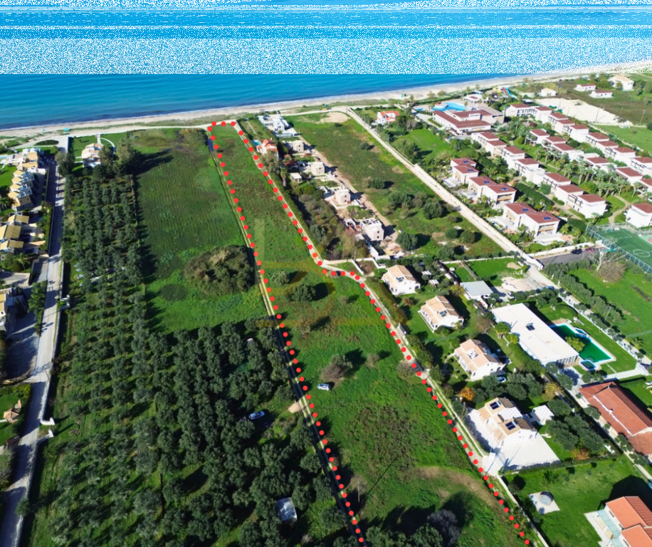 COASTAL LAND FOR SALE – ALMYROS, NORTHERN CORFU, GREECE