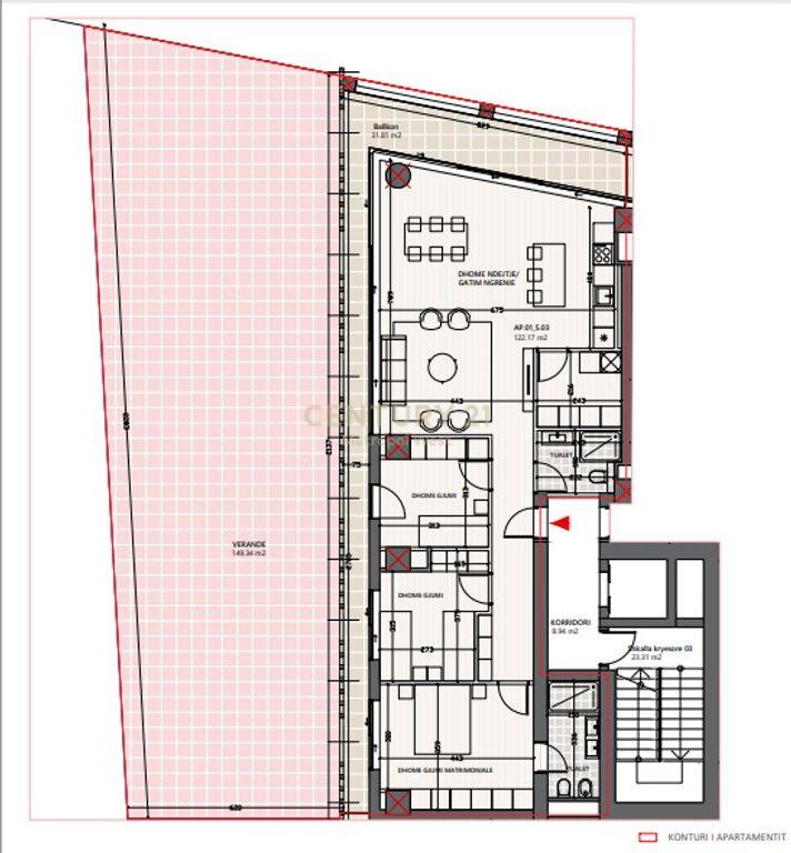Apartment 3+1 For Sale Vlora Marina (Lungomare)