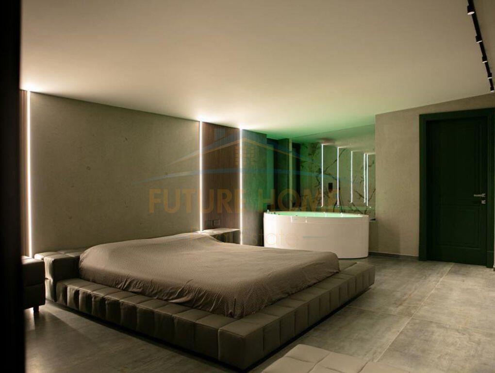 For sale, Penthouse 3+1+3+2 Parking Spaces, Dry Lake, Tirana.