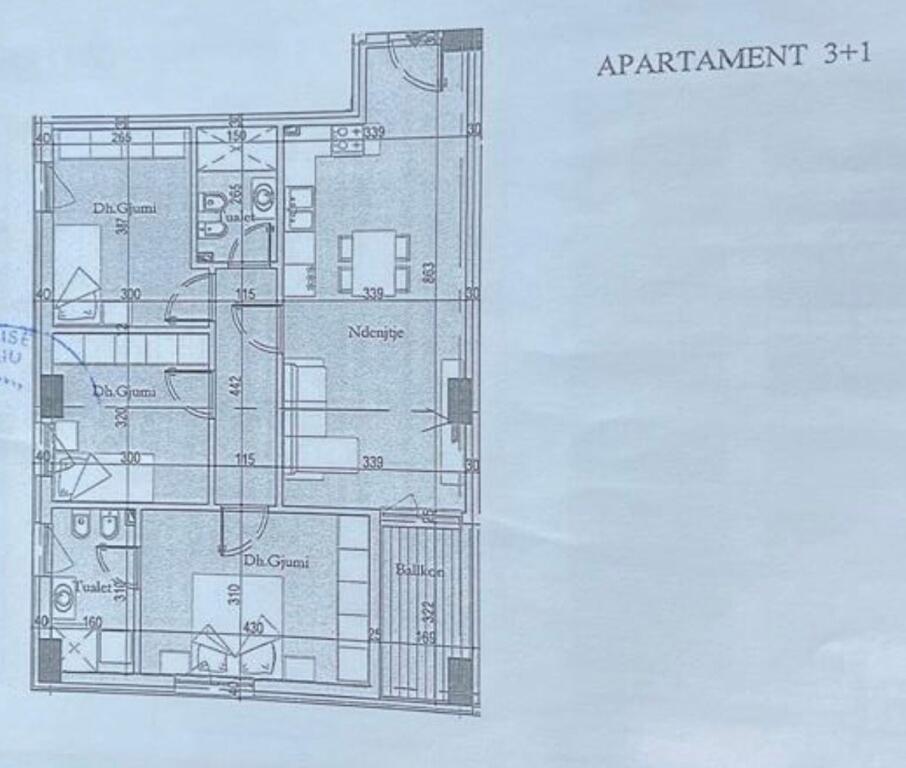 ✨Shitet Apartament 3+1+2 | 📍Ish Dogana, Tirana Entry 2
