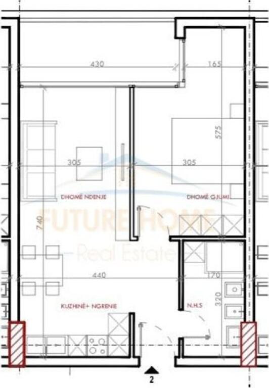 For sale, Apartment 1+1, New Ring