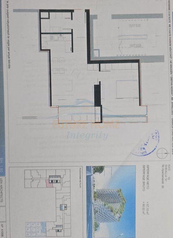 For sale, Apartment 1+1, Lion Park II Residence, Tirana.!