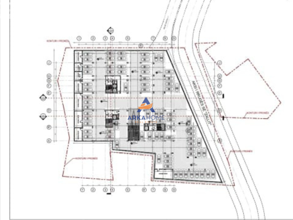 VENDESI EDIFICIO+HOTEL 9 PIANI+AMBIENTI COMMERCIALI "KODRA E DIELLIT" IN VENDITA 1.700.000 EURO