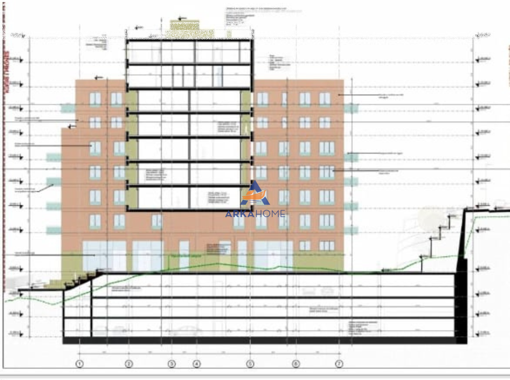VENDESI EDIFICIO+HOTEL 9 PIANI+AMBIENTI COMMERCIALI "KODRA E DIELLIT" IN VENDITA 1.700.000 EURO