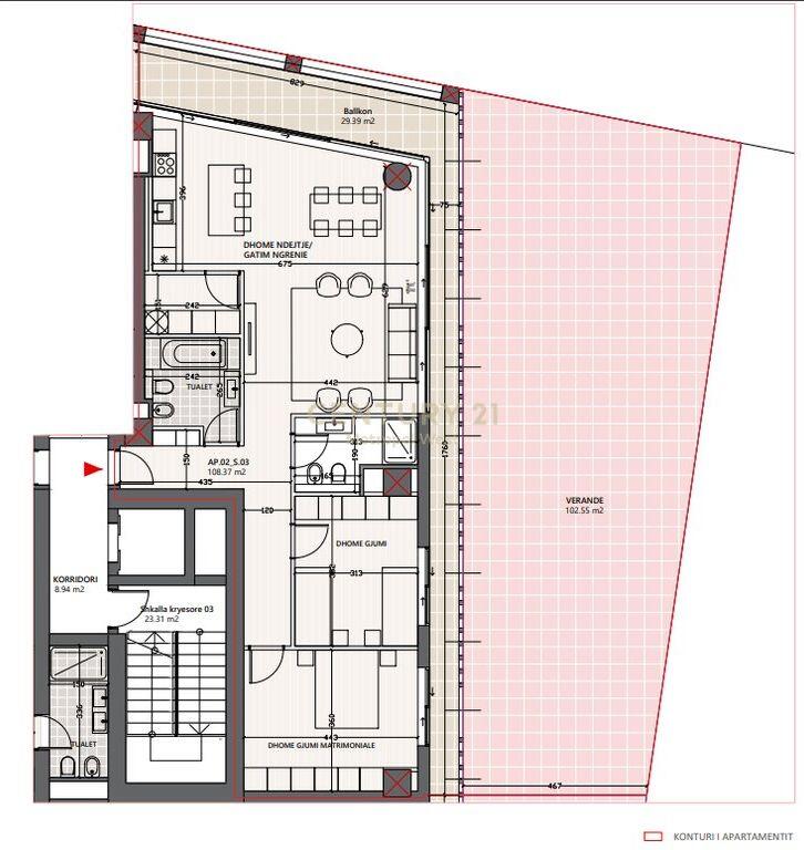 Apartment 3+1 For Sale Vlora Marina (Lungomare)