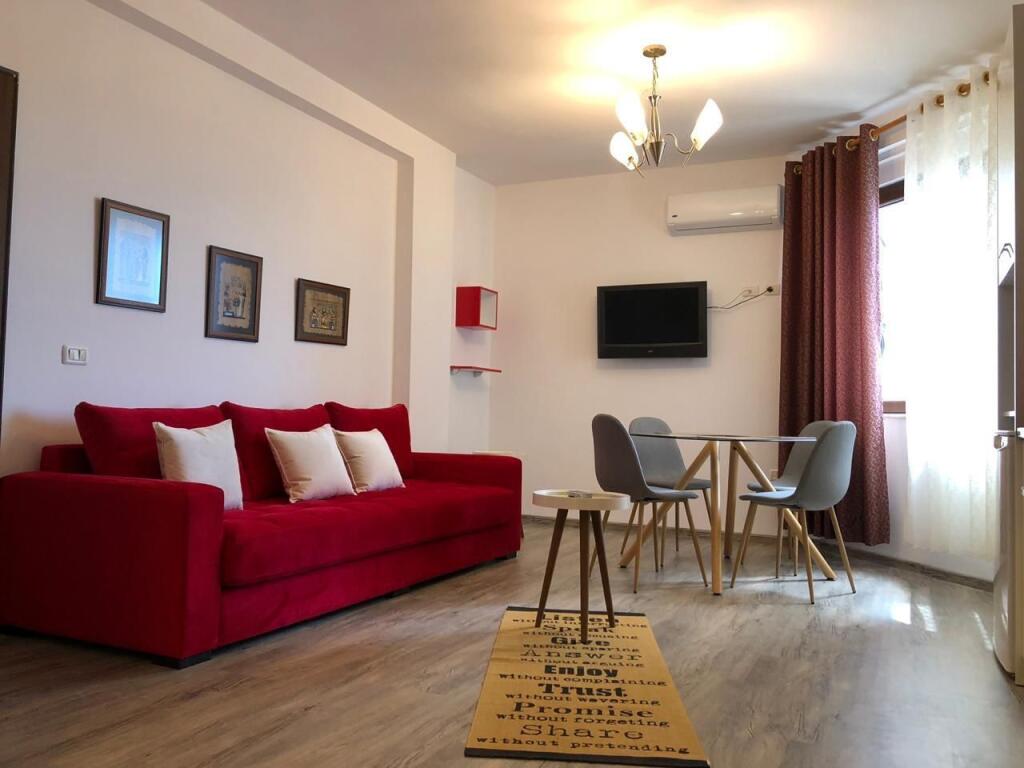📣 STUDIO FOR RENT 📍 "Kavaja" Street, Former Bus Park ✨   🏢 New Building 🪜 7th Floor (With Elevator) 🛋️ Furnished With Modern Conditions   💶 Price 400 Euro