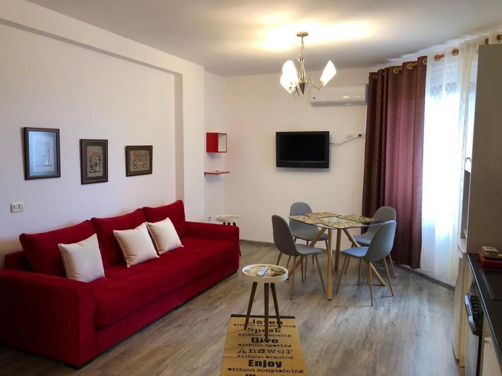 📣 STUDIO FOR RENT 📍 "Kavaja" Street, Former Bus Park ✨   🏢 New Building 🪜 7th Floor (With Elevator) 🛋️ Furnished With Modern Conditions   💶 Price 400 Euro