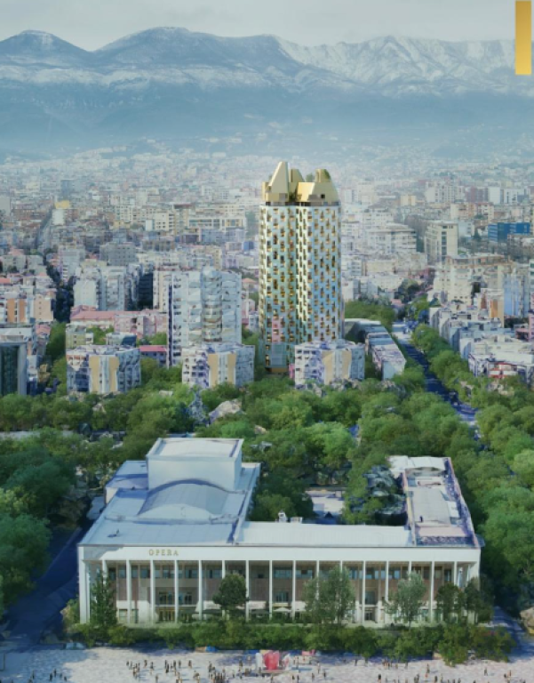 🏢 Apartment 1+1 for Sale – Bazaar Gate, Center Tirana