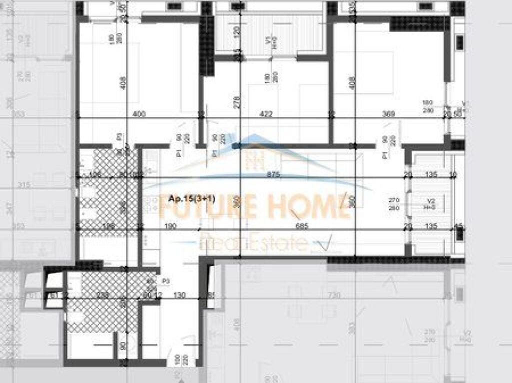 For sale, Apartment 3+1+2, Filigree Tower