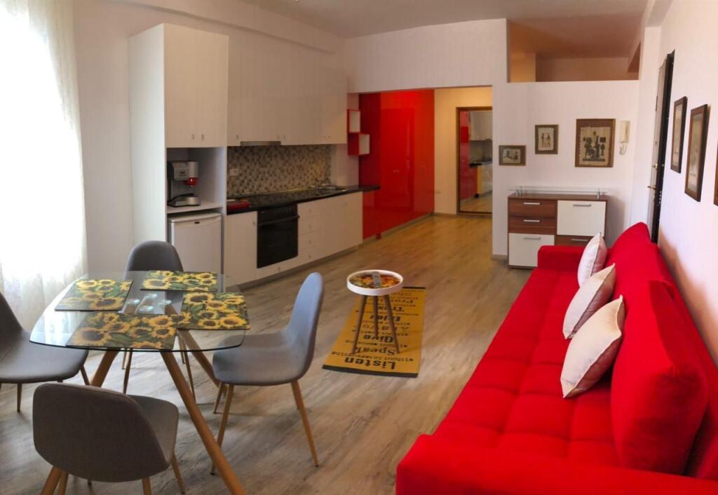 📣 STUDIO FOR RENT 📍 "Kavaja" Street, Former Bus Park ✨   🏢 New Building 🪜 7th Floor (With Elevator) 🛋️ Furnished With Modern Conditions   💶 Price 400 Euro