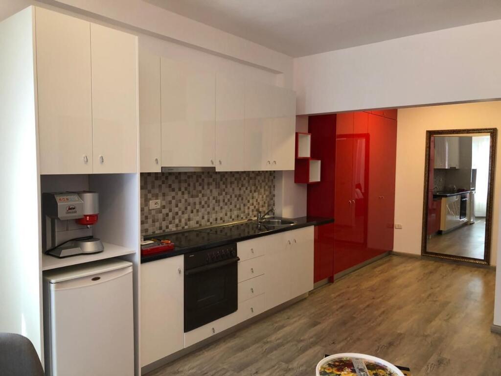 📣 STUDIO FOR RENT 📍 "Kavaja" Street, Former Bus Park ✨   🏢 New Building 🪜 7th Floor (With Elevator) 🛋️ Furnished With Modern Conditions   💶 Price 400 Euro
