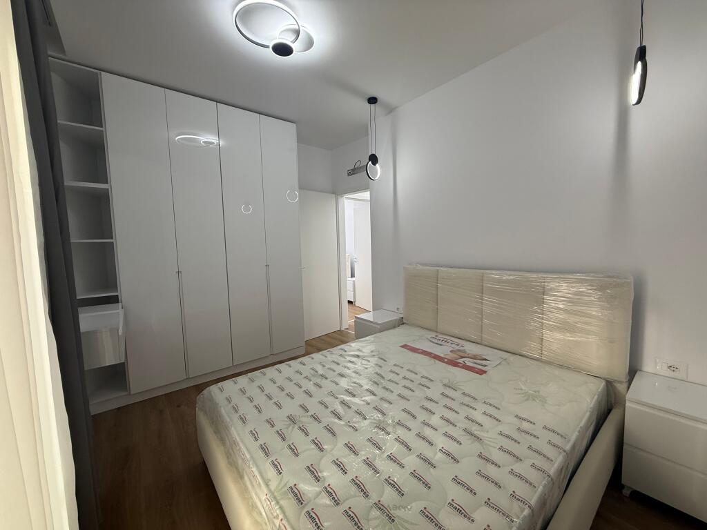 🏠IN AFFITTO Appartamento 2+1 📍Ali Dem, Residenza Kadiu 🏢6° piano, edificio nuovo con 2 ascensori 💶 Prezzo: 600€  ✨Arredato in modo moderno, mai abitato prima