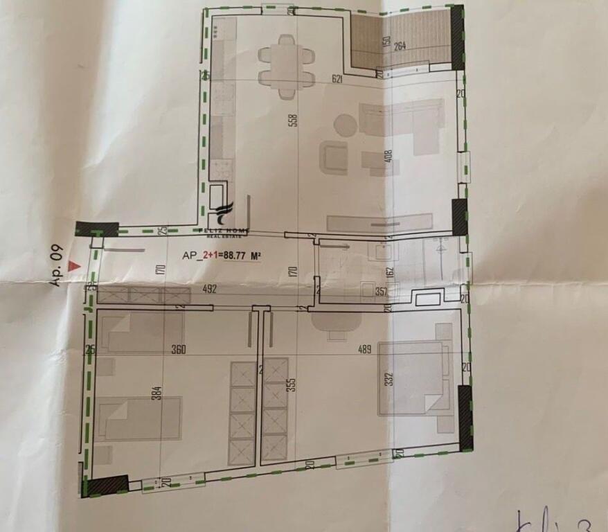 VENDESI APPARTAMENTO 2+1 PASKUQAN 119.000 EURO