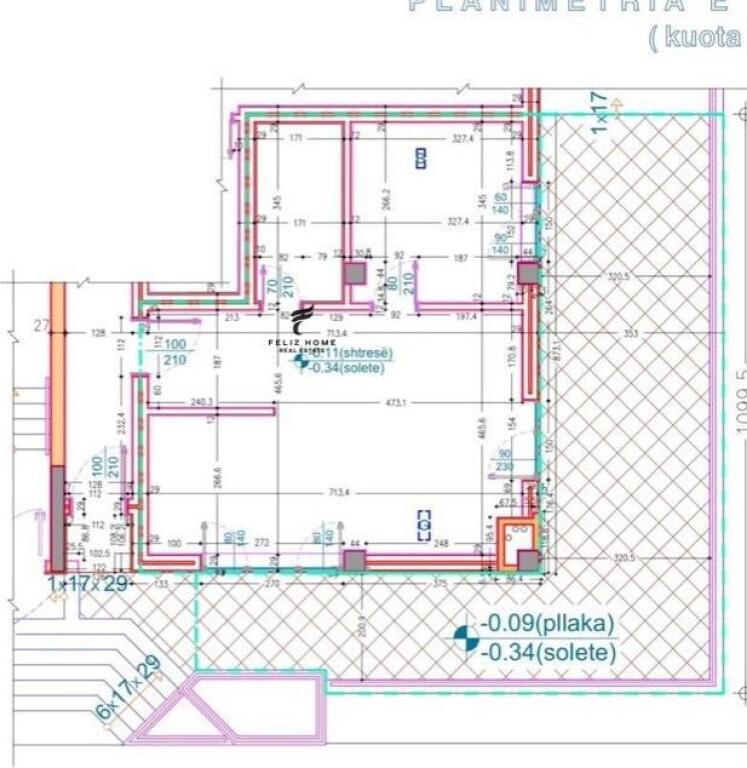 FOR SALE APARTMENT 1+1 KODRA E DIELLIT 135,000 EURO