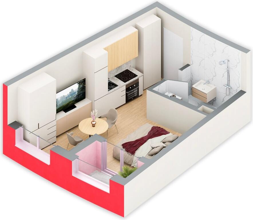 Apartment for sale at Ballada residence!