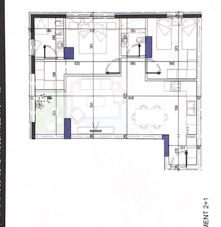 APPARTAMENTO 2+1 IN VENDITA – WHITE TOWER, Komuna e Parisit, Tirana!