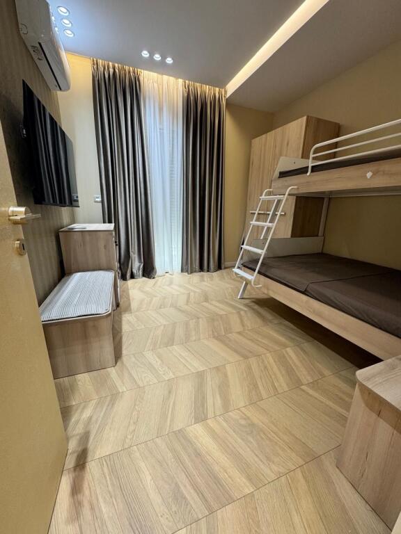 🏢In one of the residences near the panoramic lake of Farka, a 2+1+2+parking space apartment, furnished, is for rent 1,500Euro