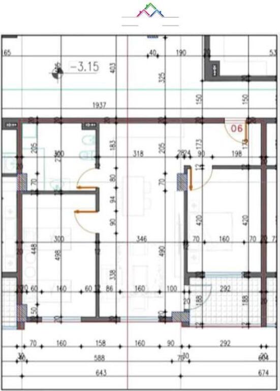 Appartamento In Vendita 2+1 A Paskuqan( ID B120784) Tirana