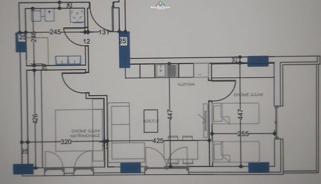Appartamento in Vendita 2+1 a Paskuqan (ID B120783) Tirana