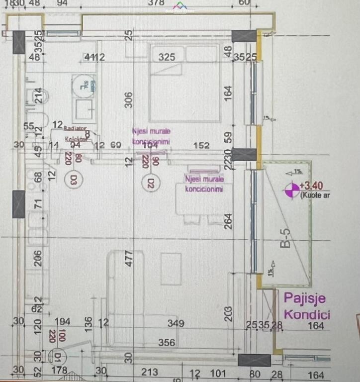Appartamento In Vendita 1+1 A Sauk (ID B110530) Tirana